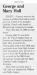 George and Mary Hull Obituary George and Mary Hull Obituary