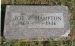 Joseph Preston Hampton Tombstone