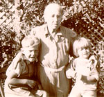 Lillian Grace McAlpin and Brian John Storey, with their maternal Grandmother. Lillian Grace McAlpin and Brian John Storey, with their maternal Grandmother.